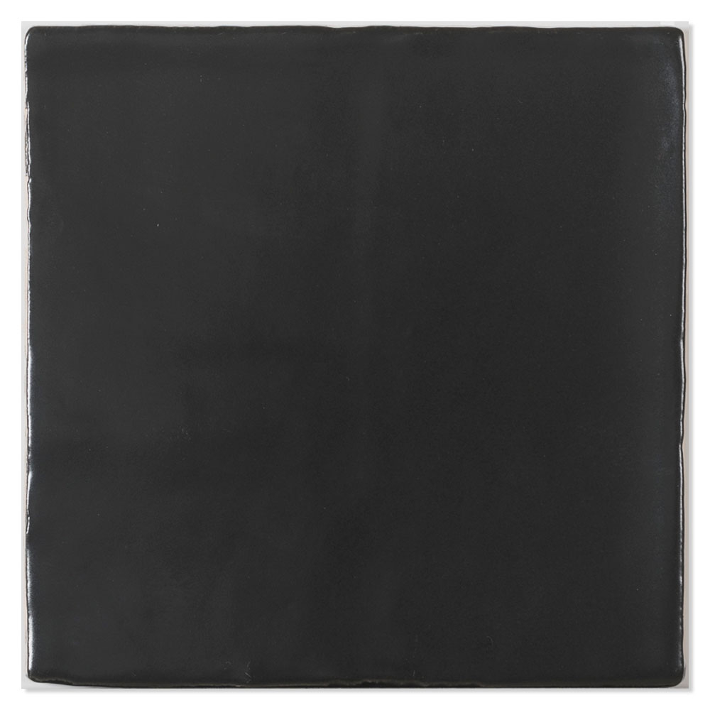 Pissano Veggflis Alboran Svart Matt 13x13 cm